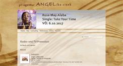 Desktop Screenshot of angelika-cisek.de